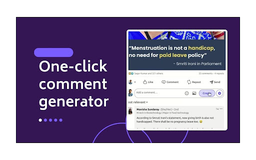 Chatzy AI: Chrome Extension for Boosting LinkedIn Engagement with AI Power