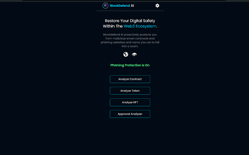 BlockDefend AI: Risk Alerts & Blockchain Analysis for Online Safety