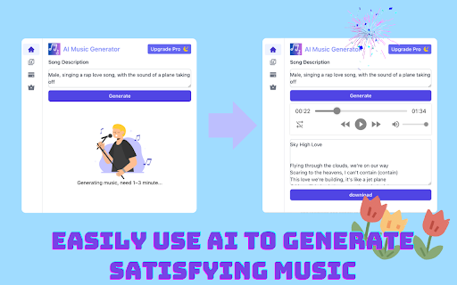 AI Music Generator - Chrome Extension: Create Music Instantly with AI