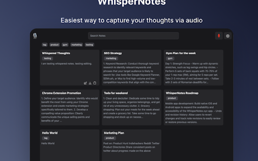 Transcribble - Chrome Extension: AI Audio Transcription & Notes Organizer