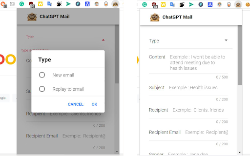 ChatGPT-Mail: Revolutionize Email Writing Effortlessly with Chrome Extension