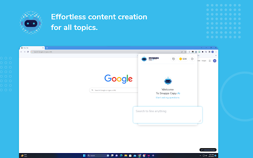 SnappsAI - Chrome Extension : Instant Q&A for Enhanced Browsing Experience