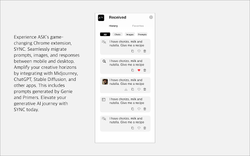 SYNC Chrome Extension: Cross-Device Prompt Sharing Made Simple & Fast