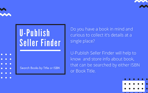 U-Publish Seller Finder - Chrome Extension: Easily Find Book Prices