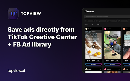Topview Video Downloader: Save & Organize Ads for Creative Campaigns