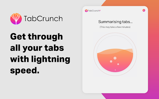 TabCrunch - Chrome Extension: AI-Powered, Efficient Tab Management Tool