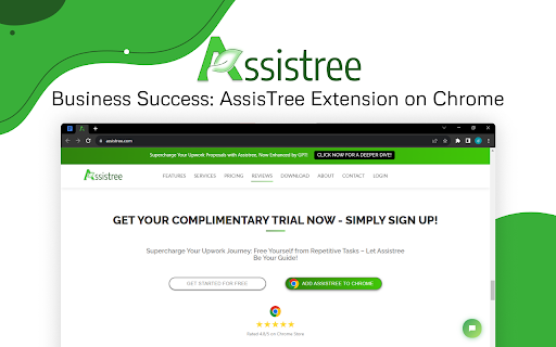 Assistree AI - Chrome Extension: AI Tool for Freelancers on Upwork