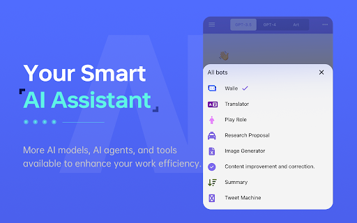 WALLE - Chrome Extension : AI Assistant & Smart Browser Tools