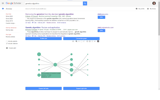 Scholar Explorer: Visualize Google Scholar Archives Easily and Efficiently