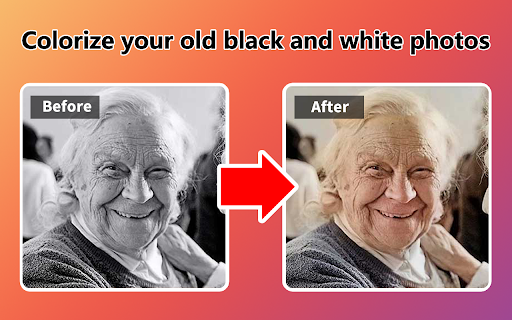 ColorizeMyImages - Chrome Extension: AI Colorizer for Black & White Photos