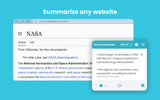 Text Summarizer - Chrome Extension: Efficient, Fast & Accurate Tool