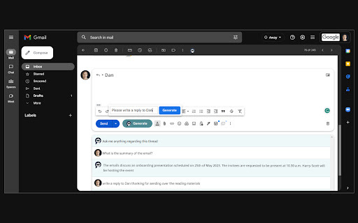 Gmail Bot - Chrome Extension: Automate Tasks, Extract Info Easily