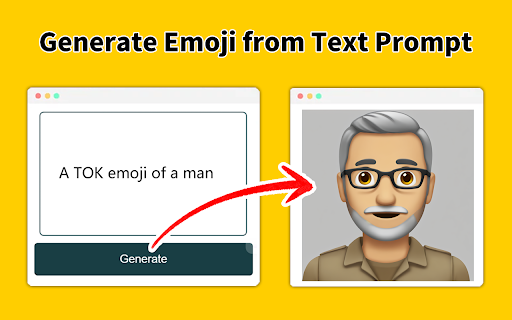 AI Emoji Maker - Chrome Extension: Create Custom Emojis Using Text & AI