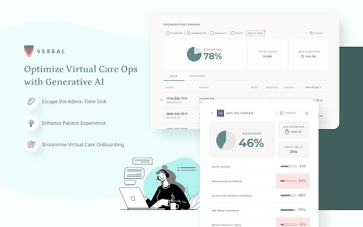 Verbal AI: Automated Call Summaries for Virtual Care Visits Extension