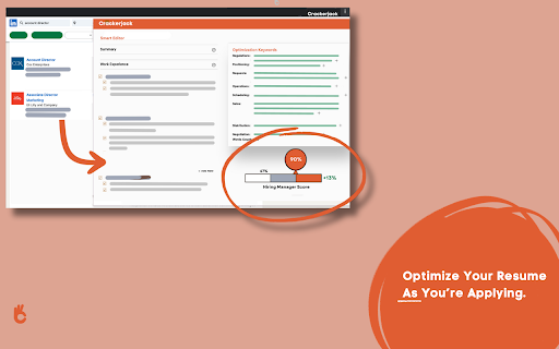 Crackerjack Resume Scanner: Instantly Customize Resumes for Job Applications