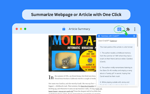 ChatGPT Article Summary Generator: Summarize Articles with Ease