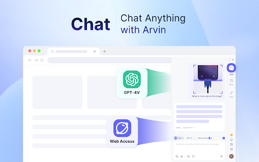 Arvin - Chrome Extension: Revolutionary UI for Seamless ChatGPT Usage