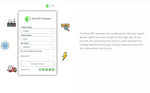 ChatGPT Extension: Chrome Tool to View AI Responses with Search Results