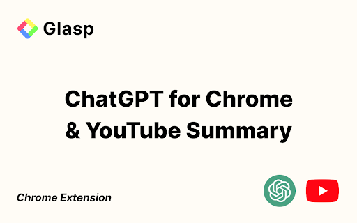 ChatGPT for Chrome & YouTube Summary: Transcripts & Summaries Extension