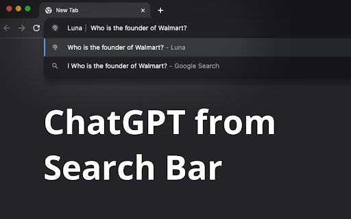 Luna - Chrome Extension: Seamless ChatGPT Integration for Easy Browsing