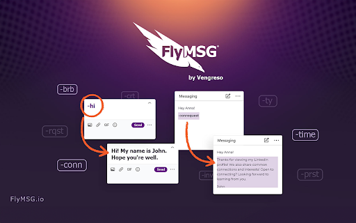 FlyMSG - AI Post Generation & Commenting: Boost Productivity with Chrome