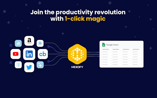 Hexofy - Chrome Extension: AI-Powered Web Scraping Tool for Efficient Data