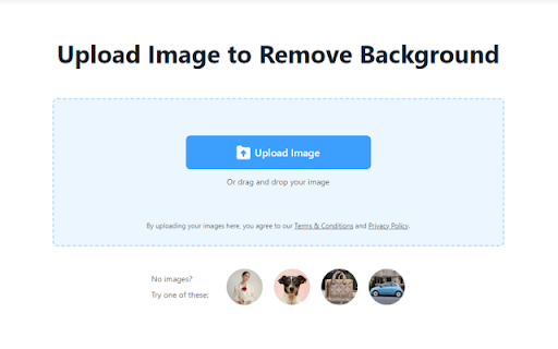 BG Remover - Chrome Extension : AI Background Removal Tool