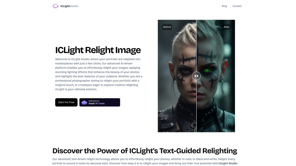 ICLight Studio: AI-Powered Relighting for Perfect Photo Lighting