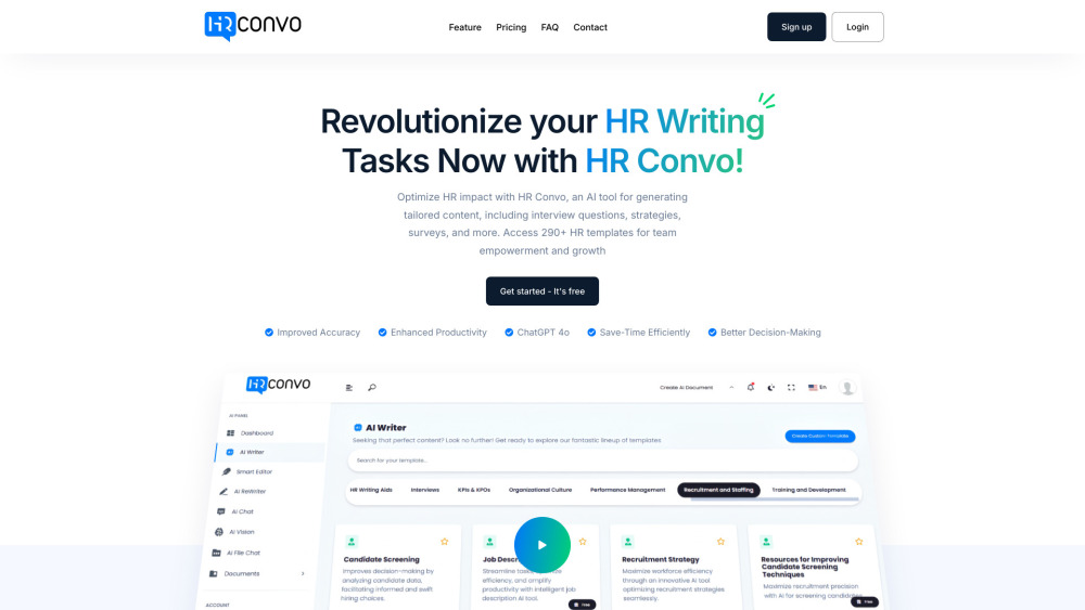 HR Convo AI: AI Platform Tailored for HR Pros' Unique Needs