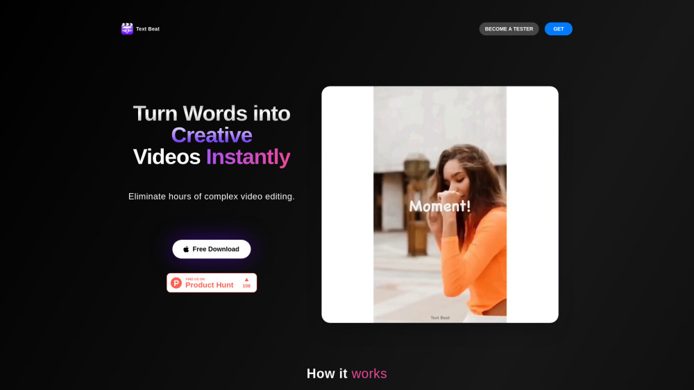 Text Beat: Instant Video Creation for Engaging, Dynamic Content