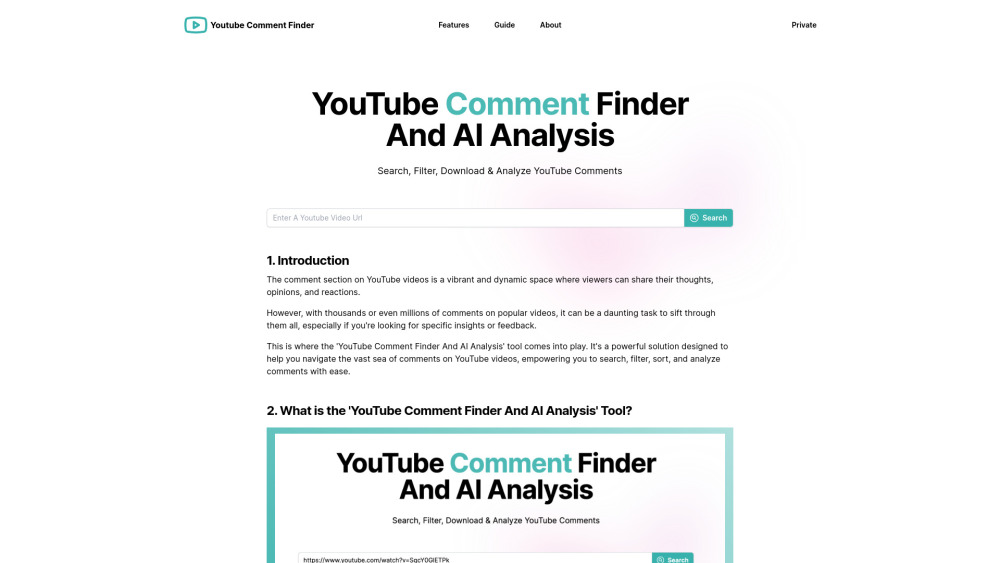 YouTube Comment Finder: Search & Analyze Comments Fast With AI Tool