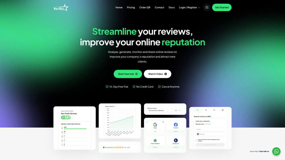 Revifys: Online Review Management Software for Businesses' Success