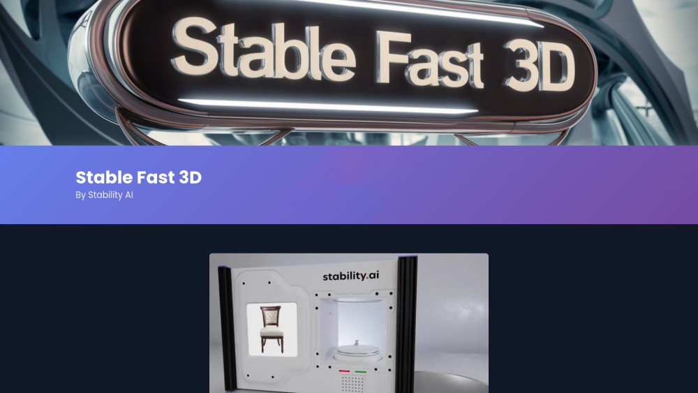 Stable Fast 3D: High-Speed 3D Asset Creation from Single Images