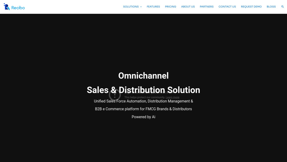 Recibo Technologies: AI-Powered FMCG Sales Automation Platform