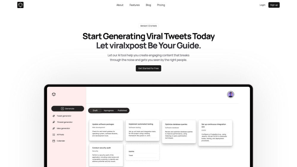 ViralXPost: AI Tool for Creating Engaging, High-Impact Tweets