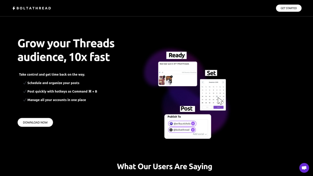 Boltathread: Efficient Thread Scheduling & Publishing Extension Tool