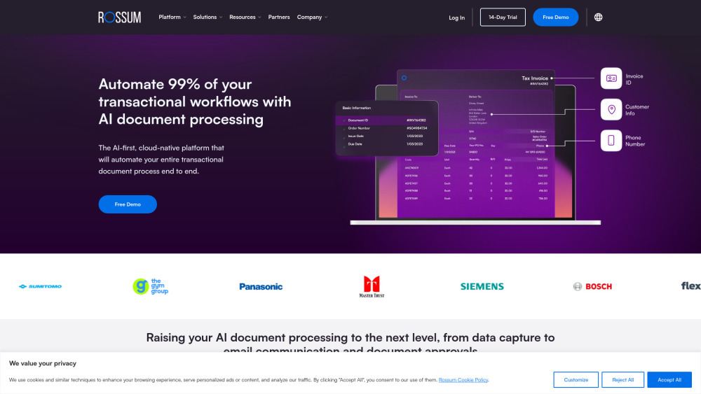 Rossum AI Document Processing: Automated Workflows with AI Efficiency