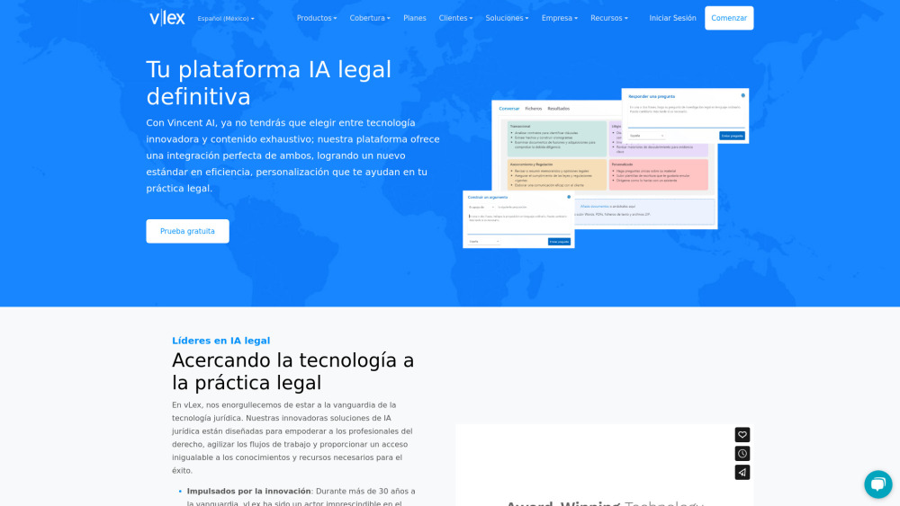 vLex - Legal Intelligence Info: AI Legal Information Platform