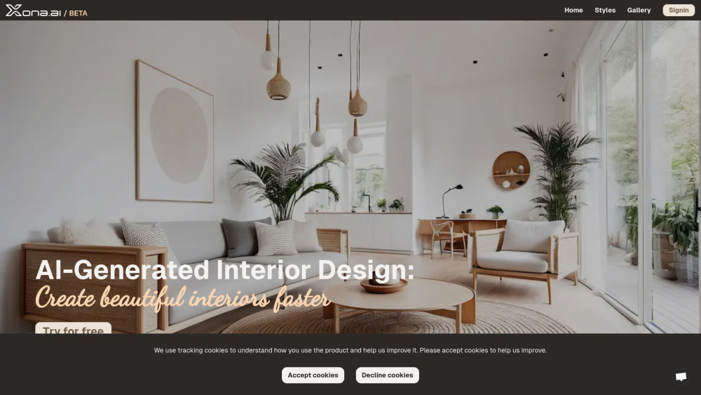 Xona.ai: AI Tool for Tailored Interior Designs from Your Images