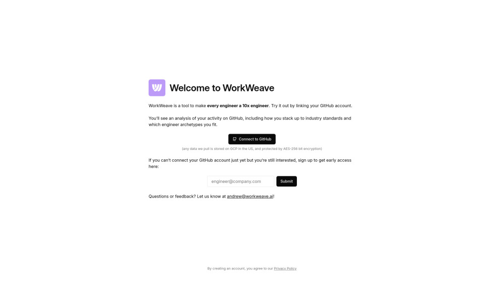 WorkWeave: Boost Engineering Performance with Personalized Data Insights