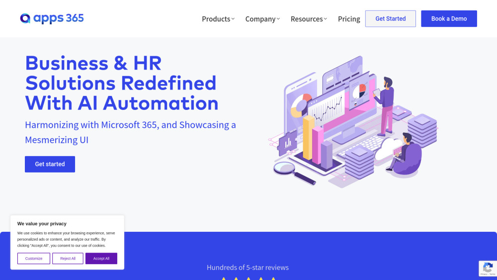 Apps 365: AI-Driven HR & Business Solutions with MS 365 Integration