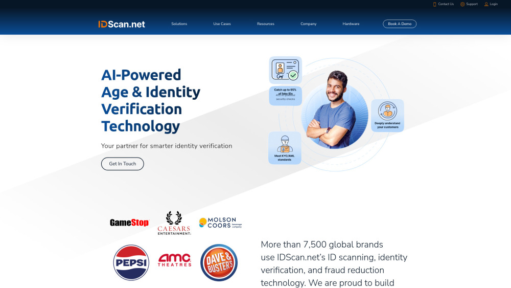 IDScan.net: AI-Powered Age & Identity Verification Technology