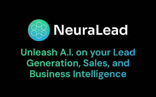 NeuraLead: Automated B2B Lead Generation Tool - Chrome Extension