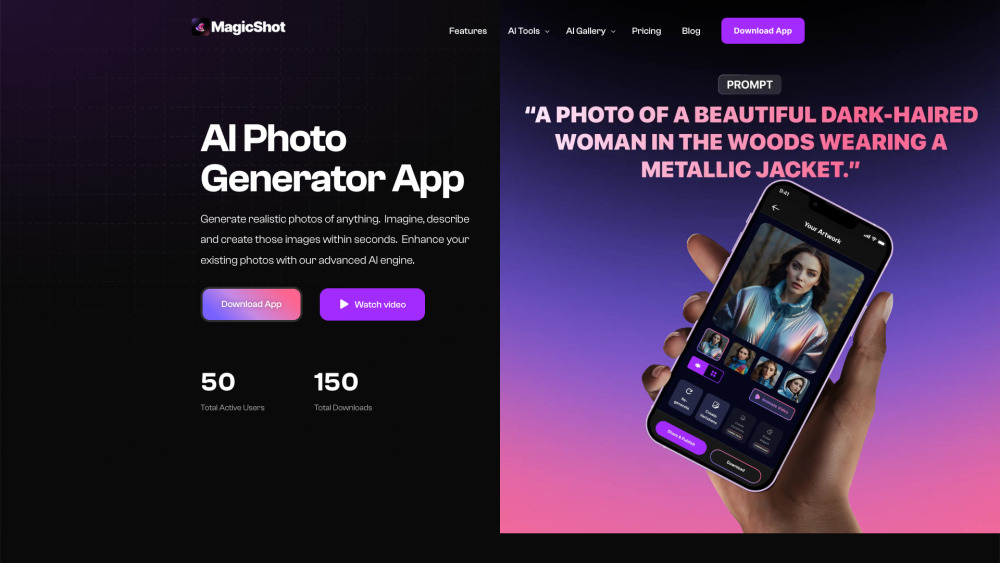 MagicShot.ai: AI Image Generator for Quick, Stunning Visuals