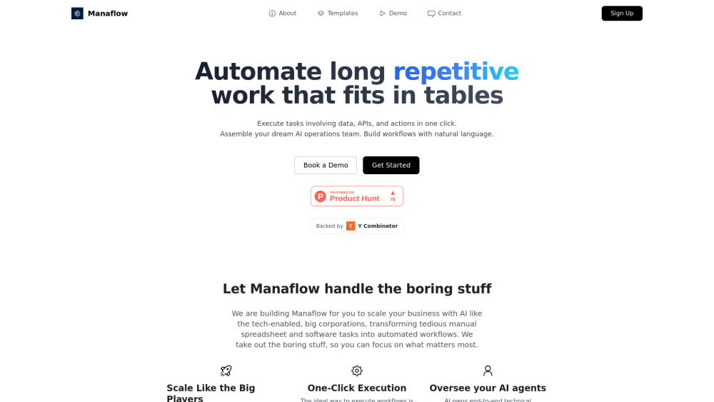 Manaflow: Automate Repetitive Office Tasks with Natural Language