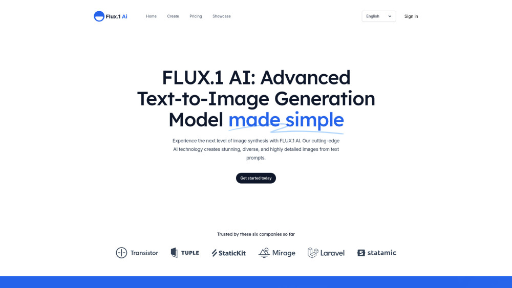 FLUX.1 AI: Generate Detailed Images from Text Instantly with AI Model