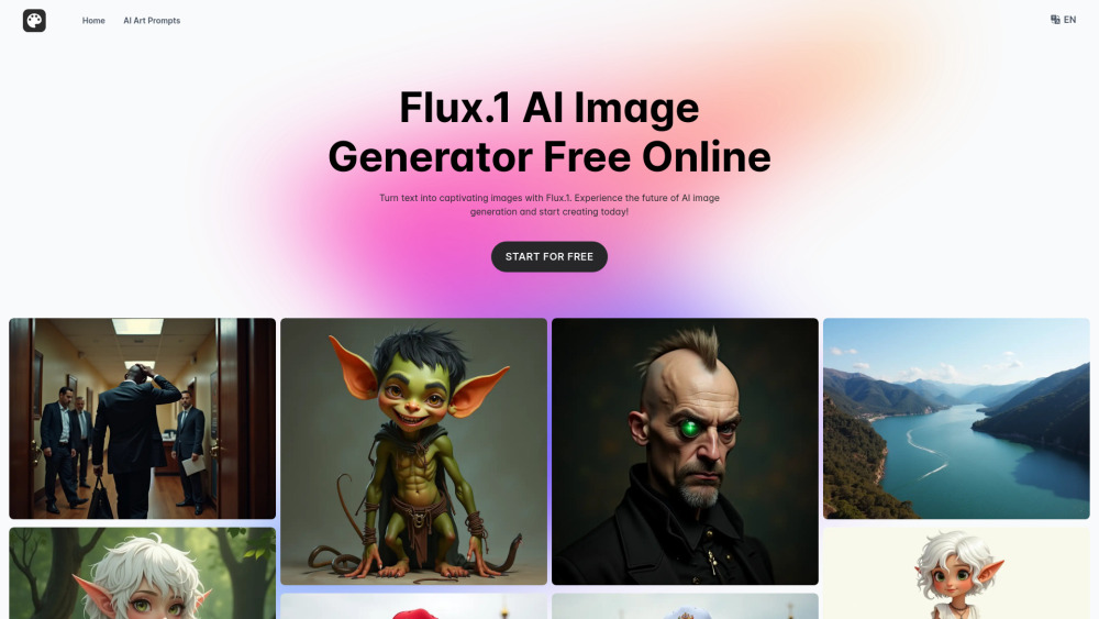 FluxAI.art: Generate High-Quality Images from Text with AI Power