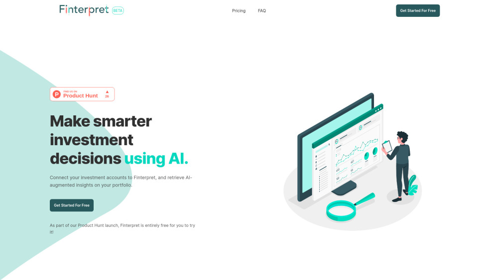 Finterpret: AI Analytics for Retail Investors to Analyze Portfolios