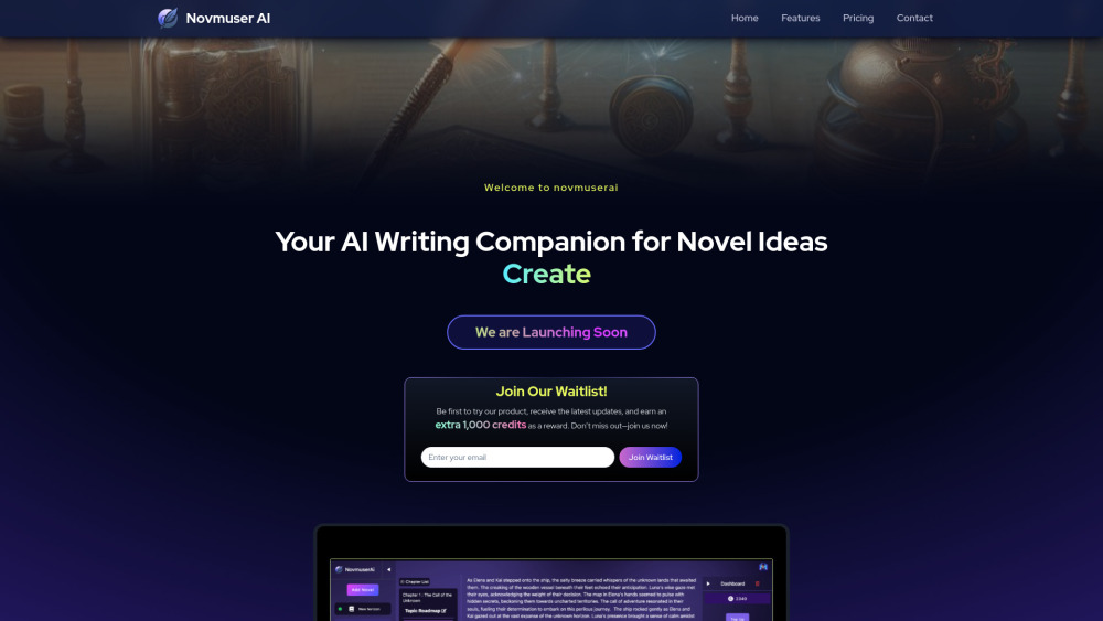 Novmuser AI: Efficient Novel Writing & Topic Management Companion