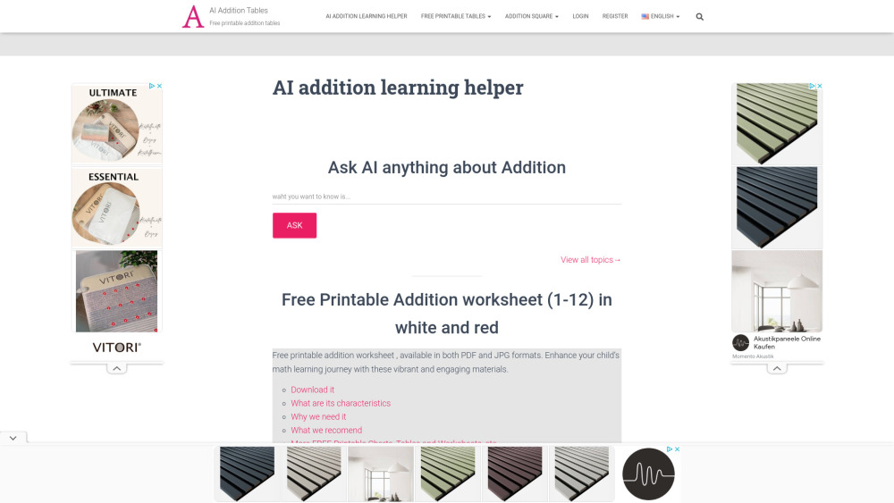 AI Addition Learning Helper: Fun, Interactive Practice to Boost Skills